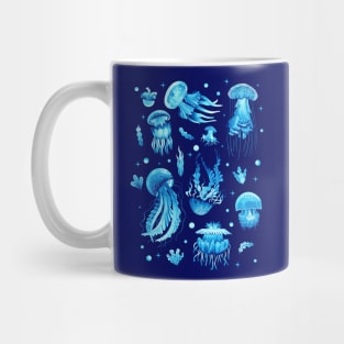 Watercolor Jellyfish Mug